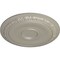 Ekena Millwork Caputo Ceiling Medallion (Fits Canopies up to 6"), Hand-Painted Pearl White, 24 1/4"OD x 1 1/2"P CM24CAPWS - alternate 2